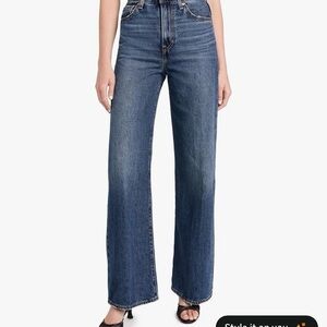 Levi's High Rise ribcage wide led for Women